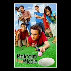 RARE-T Malcolm In The Middle Script Limited Signature Edition Studio Licensed Custom Frame