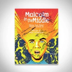RARE-T Malcolm In The Middle Script Limited Signature Edition Studio Licensed Custom Frame