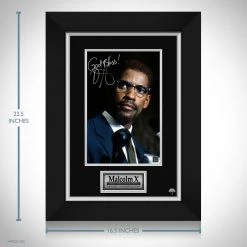 RARE-T Malcolm X - Denzel Washington Photo Limited Signature Edition Studio Licensed Custom Frame Limited Edition Frames 9 RARE-T Malcolm X - Denzel Washington Photo Limited Signature Edition Studio Licensed Custom Frame Limited Edition Frames