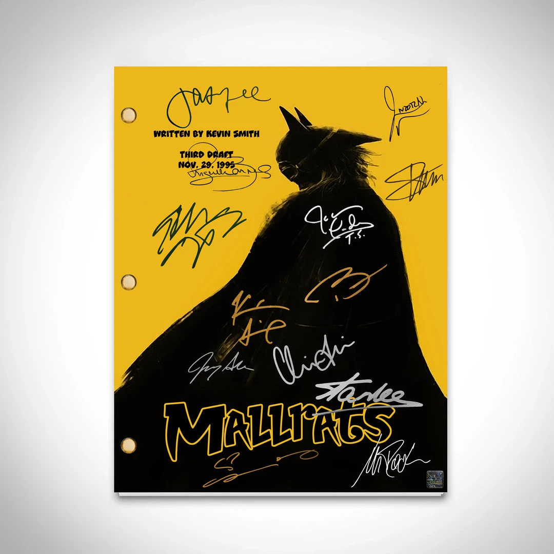 RARE-T Limited Edition Frames Mallrats Script Limited Signature Edition Studio Licensed Custom Frame 4 RARE-T Limited Edition Frames Mallrats Script Limited Signature Edition Studio Licensed Custom Frame
