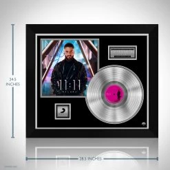 RARE-T Maluma - 11.11 Platinum LP Limited Signature Edition Studio Licensed Custom Frame Limited Edition Frames