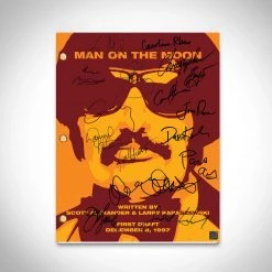 RARE-T Limited Edition Frames Man On The Moon Script Limited Signature Edition Studio Licensed Custom Frame