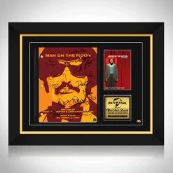 RARE-T Limited Edition Frames Man On The Moon Script Limited Signature Edition Studio Licensed Custom Frame