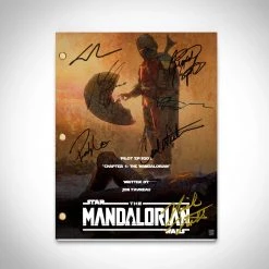 RARE-T Limited Edition Frames The Mandalorian Star Wars Transcript Limited Signature Edition Studio Licensed Custom Frame