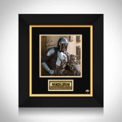 RARE-T Star Wars - The Mandalorian Limited Signature Edition Studio Licensed Photo Custom Frame