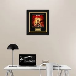 RARE-T Limited Edition Frames Manowar - Kings Of Metal LP Cover Limited Signature Edition Studio Licensed Custom Frame