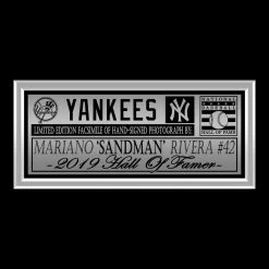 RARE-T Sports Memorabilia New York Yankees - Mariano Rivera Photo Limited Signature Edition Licensed Custom Frame 11 RARE-T Sports Memorabilia New York Yankees - Mariano Rivera Photo Limited Signature Edition Licensed Custom Frame