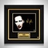 RARE-T Ready To Ship! - Marilyn Manson Photo Limited Signature Edition Studio Licensed Custom Frame Ready To Ship! 48 Hour Shipping!