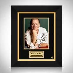 RARE-T Mario Batali Photo Limited Signature Edition Studio Licensed Custom Frame Limited Edition Frames