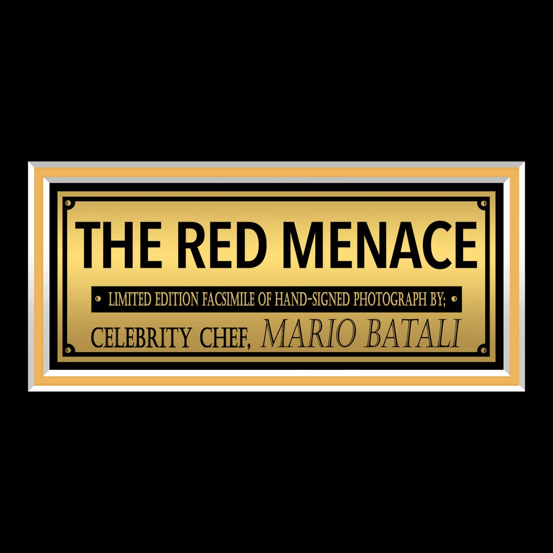 RARE-T Mario Batali Photo Limited Signature Edition Studio Licensed Custom Frame Limited Edition Frames 5 RARE-T Mario Batali Photo Limited Signature Edition Studio Licensed Custom Frame Limited Edition Frames