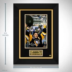 RARE-T Pittsburgh Penguins - Mario Lemieux Photo Limited Signature Edition Studio Licensed Custom Frame Limited Edition Frames 9 RARE-T Pittsburgh Penguins - Mario Lemieux Photo Limited Signature Edition Studio Licensed Custom Frame Limited Edition Frames