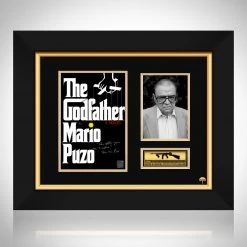 RARE-T Limited Edition Frames The Godfather Book Cover Photo Limited Signature Edition Studio Licensed Custom Frame
