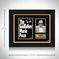 RARE-T Limited Edition Frames The Godfather Book Cover Photo Limited Signature Edition Studio Licensed Custom Frame