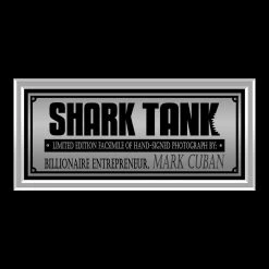 RARE-T Shark Tank - Mark Cuban Photo Limited Signature Edition Studio Licensed Custom Frame Limited Edition Frames