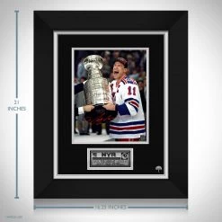RARE-T Sports Memorabilia New York Rangers - Mark Messier Photo Limited Signature Edition Studio Licensed Custom Frame