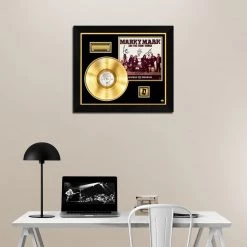 RARE-T Marky Mark And The Funky Bunch - Music To The People Gold LP Limited Signature Edition Studio Licensed Custom Frame
