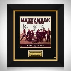 RARE-T Marky Mark And The Funky Bunch - Music To The People LP Cover Limited Signature Edition Studio Licensed Custom Frame