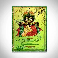 RARE-T Mars Attacks! Script Limited Signature Edition Studio Licensed Custom Frame
