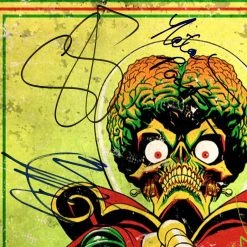 RARE-T Mars Attacks! Script Limited Signature Edition Studio Licensed Custom Frame 16 RARE-T Mars Attacks! Script Limited Signature Edition Studio Licensed Custom Frame