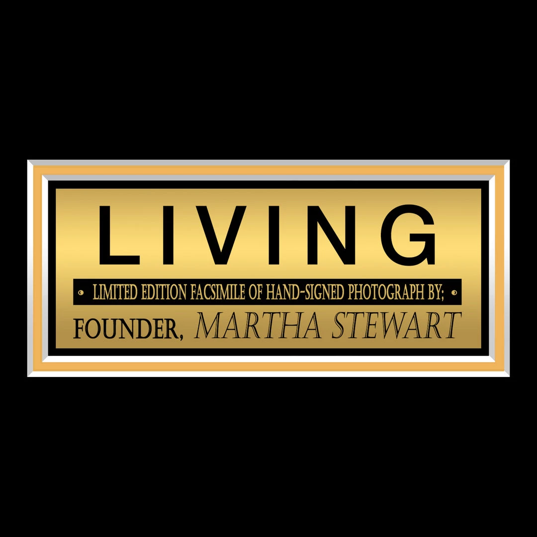 RARE-T Martha Stewart Photo Limited Signature Edition Studio Licensed Custom Frame Limited Edition Frames 5 RARE-T Martha Stewart Photo Limited Signature Edition Studio Licensed Custom Frame Limited Edition Frames