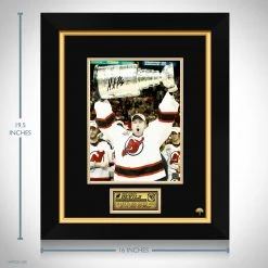 RARE-T Sports Memorabilia New Jersey Devils - Martin Brodeur Limited Signature Edition Studio Licensed Photo Custom Frame