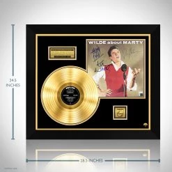 RARE-T Limited Edition Frames Marty Wilde - Wilde About Mary Gold LP Limited Signature Edition Studio Licensed Custom Frame
