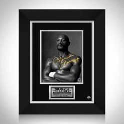 RARE-T Marvin Hagler Photo Limited Signature Edition Studio Licensed Custom Frame