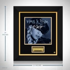 RARE-T Limited Edition Frames Mary J. Blige - My Life LP Cover Limited Signature Edition Studio Licensed Custom Frame