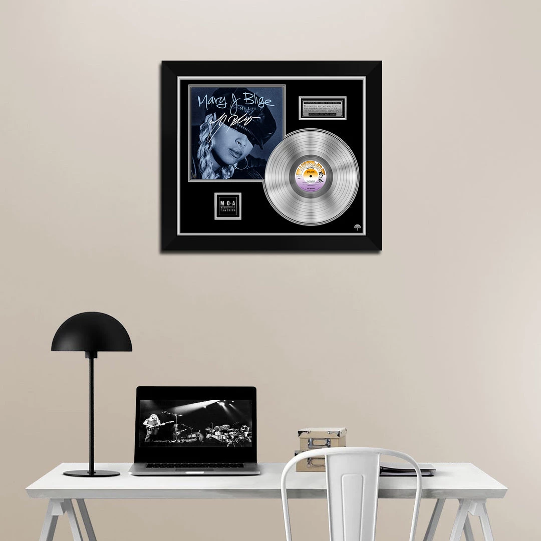 RARE-T Mary J. Blige My Life Platinum LP Limited Signature Edition Studio Licensed Custom Frame Limited Edition Frames 5 RARE-T Mary J. Blige My Life Platinum LP Limited Signature Edition Studio Licensed Custom Frame Limited Edition Frames