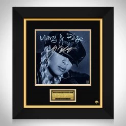 RARE-T Limited Edition Frames Mary J. Blige - My Life LP Cover Limited Signature Edition Studio Licensed Custom Frame