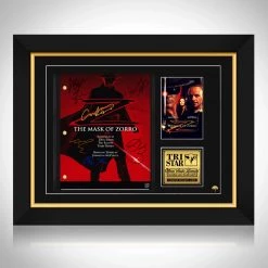 RARE-T The Mask Of Zorro Script Limited Signature Edition Studio Licensed Custom Frame