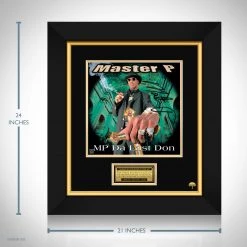 RARE-T Master P - MP The Last Don LP Cover Limited Signature Edition Studio Licensed Custom Frame Limited Edition Frames 9 RARE-T Master P - MP The Last Don LP Cover Limited Signature Edition Studio Licensed Custom Frame Limited Edition Frames