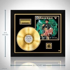 RARE-T Master P - MP The Last Don Gold LP Limited Signature Edition Studio Licensed Custom Frame Limited Edition Frames 12 RARE-T Master P - MP The Last Don Gold LP Limited Signature Edition Studio Licensed Custom Frame Limited Edition Frames