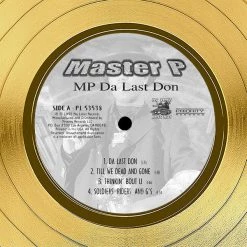 RARE-T Master P - MP The Last Don Gold LP Limited Signature Edition Studio Licensed Custom Frame Limited Edition Frames 14 RARE-T Master P - MP The Last Don Gold LP Limited Signature Edition Studio Licensed Custom Frame Limited Edition Frames