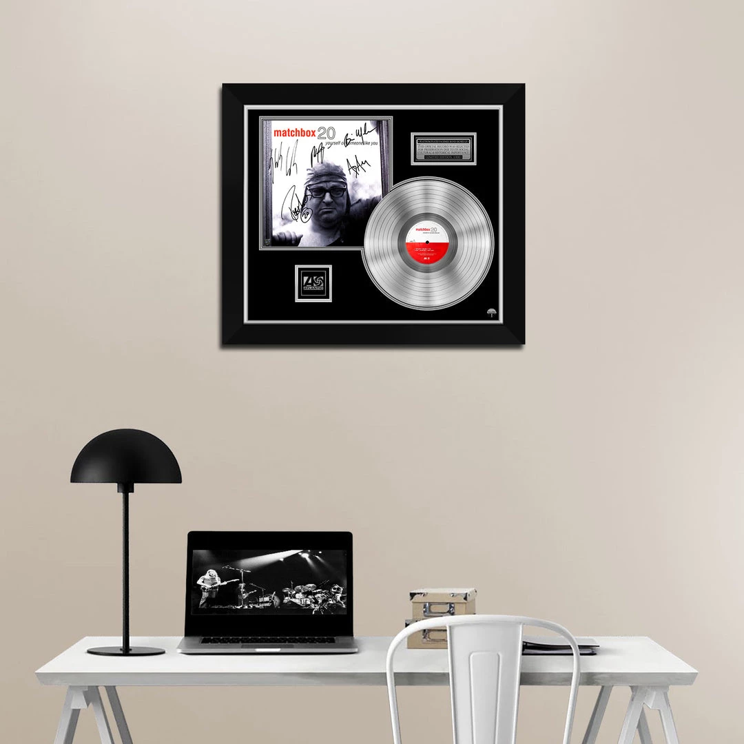 RARE-T Matchbox 20 Yourself Or Someone Like You Platinum LP Limited Signature Edition Studio Licensed Custom Frame Limited Edition Frames 6 RARE-T Matchbox 20 Yourself Or Someone Like You Platinum LP Limited Signature Edition Studio Licensed Custom Frame Limited Edition Frames