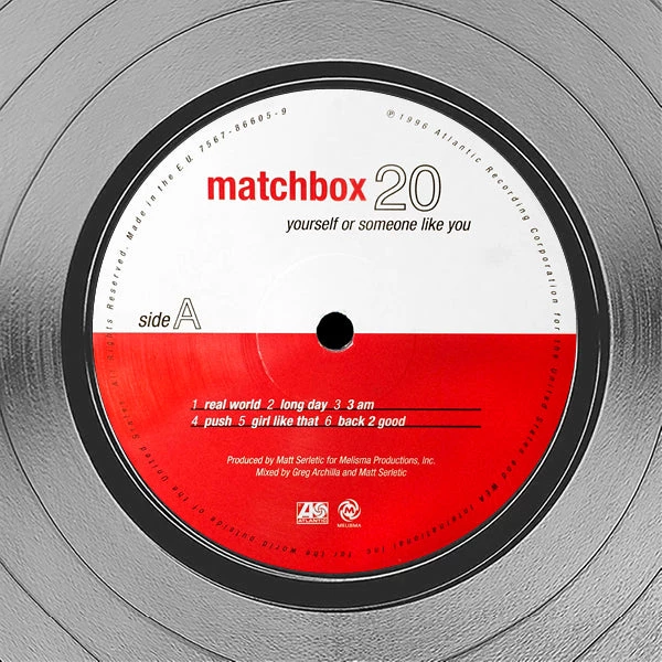 RARE-T Matchbox 20 Yourself Or Someone Like You Platinum LP Limited Signature Edition Studio Licensed Custom Frame Limited Edition Frames 2 RARE-T Matchbox 20 Yourself Or Someone Like You Platinum LP Limited Signature Edition Studio Licensed Custom Frame Limited Edition Frames
