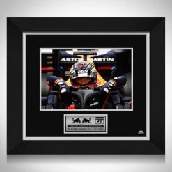 RARE-T Limited Edition Frames Max Verstappen Red Bull F1 Car Photo Limited Signature Edition Licensed Custom Frame