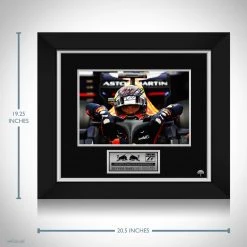 RARE-T Limited Edition Frames Max Verstappen Red Bull F1 Car Photo Limited Signature Edition Licensed Custom Frame