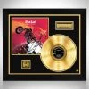 RARE-T Limited Edition Frames Meat Loaf - Bat Out Of Hell Gold LP Limited Signature Edition Studio Licensed Custom Frame