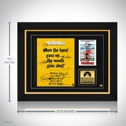 RARE-T Meatballs Transcript Limited Signature Edition Studio Licensed Custom Frame Limited Edition Frames