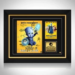RARE-T Megamind Script Limited Signature Edition Studio Licensed Custom Frame