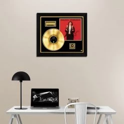 RARE-T Melissa Etheridge - Self-titled Gold LP Limited Signature Edition Studio Licensed Custom Frame