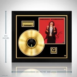 RARE-T Melissa Etheridge - Self-titled Gold LP Limited Signature Edition Studio Licensed Custom Frame