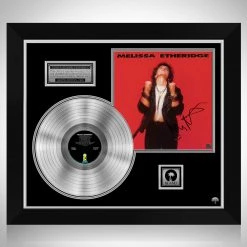 RARE-T Melissa Etheridge - Self-titled Platinum LP Limited Signature Edition Studio Licensed Custom Frame