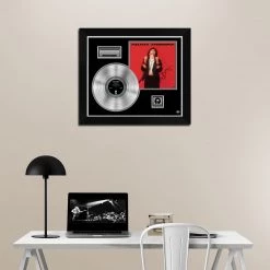 RARE-T Melissa Etheridge - Self-titled Platinum LP Limited Signature Edition Studio Licensed Custom Frame