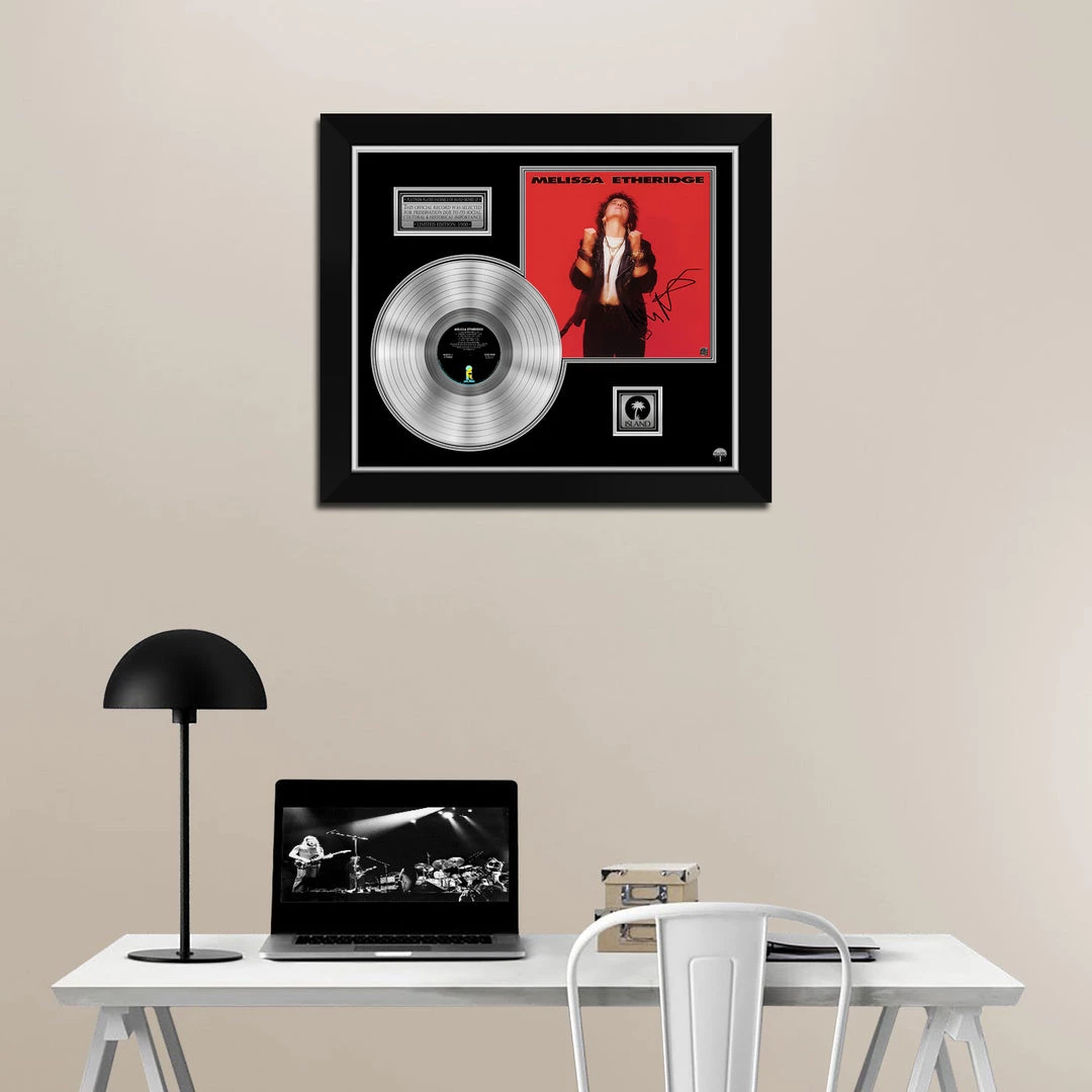 RARE-T Melissa Etheridge - Self-titled Platinum LP Limited Signature Edition Studio Licensed Custom Frame 2 RARE-T Melissa Etheridge - Self-titled Platinum LP Limited Signature Edition Studio Licensed Custom Frame
