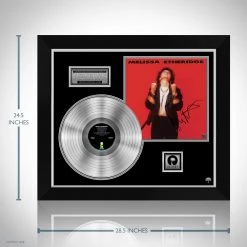 RARE-T Melissa Etheridge - Self-titled Platinum LP Limited Signature Edition Studio Licensed Custom Frame 12 RARE-T Melissa Etheridge - Self-titled Platinum LP Limited Signature Edition Studio Licensed Custom Frame