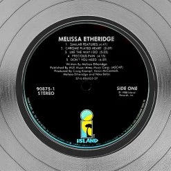 RARE-T Melissa Etheridge - Self-titled Platinum LP Limited Signature Edition Studio Licensed Custom Frame 14 RARE-T Melissa Etheridge - Self-titled Platinum LP Limited Signature Edition Studio Licensed Custom Frame