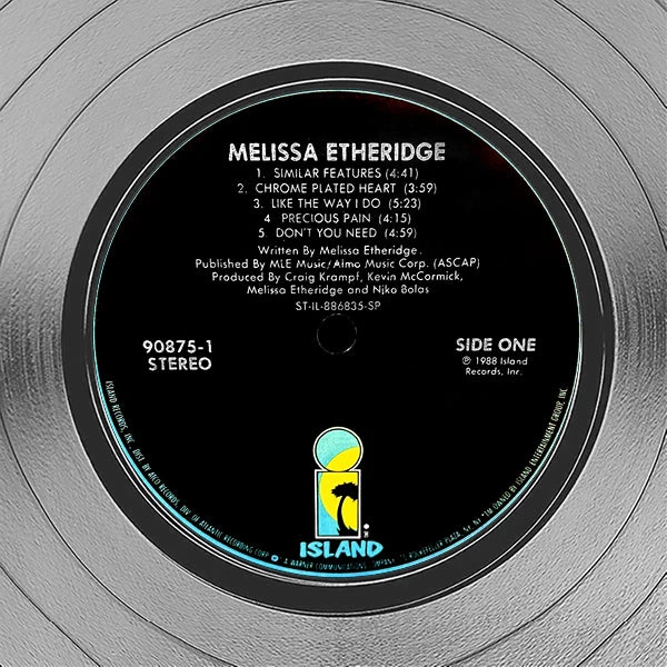 RARE-T Melissa Etheridge - Self-titled Platinum LP Limited Signature Edition Studio Licensed Custom Frame 5 RARE-T Melissa Etheridge - Self-titled Platinum LP Limited Signature Edition Studio Licensed Custom Frame