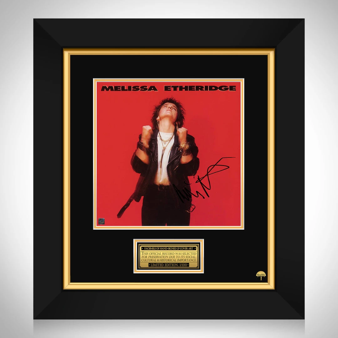 RARE-T Limited Edition Frames Melissa Etheridge - Self-titled LP Cover Limited Signature Edition Studio Licensed Custom Frame 1 RARE-T Limited Edition Frames Melissa Etheridge - Self-titled LP Cover Limited Signature Edition Studio Licensed Custom Frame